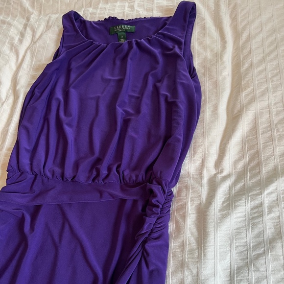 Ralph Lauren Sleeveless Purple Dress - Picture 5 of 7
